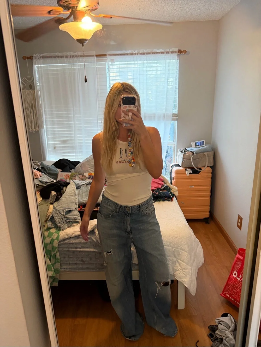 ZARA BAGGY JEANS - Picture 14 of 16